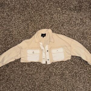 UO Crop Denim Jacket